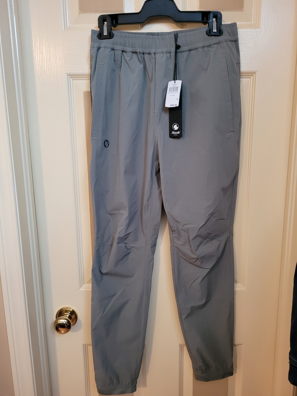Men's Lightweight Gray Performance Joggers